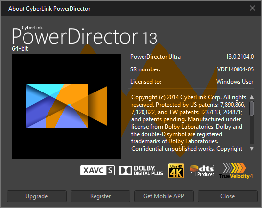 Cyberlink powerdirector 17 free download